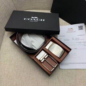 Coach Coach Men Belt Gift Box Gift Idea